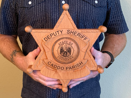 6 Point Deputy Sheriff Badge