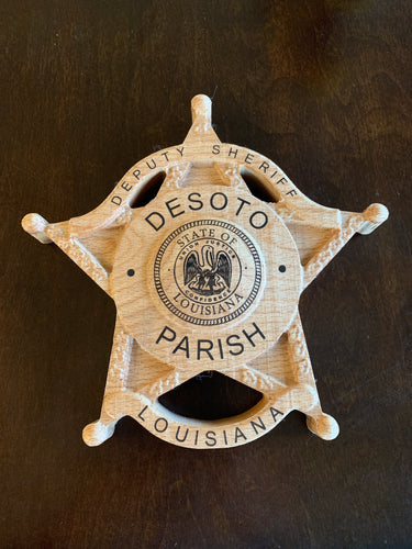 Desoto Parish sheriff deputy badge