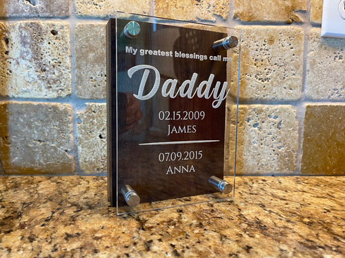 Father’s Day Desk plaque